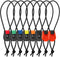 SAMSFX Fishing Rods Belt Stretchy Wrap Pole Straps Elastic Cable Ties for Casting, Spinning & Fly Rods