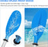 Kayak Paddle, 88in 4 Pieces Boat Oars, Heavy Duty Aluminum Alloy Shaft, Lightweight Detachable Adjustable Fishing Kayak