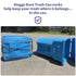 Large Trash Can Lock for 45 Gallon Cans, Bungee Cord Design for Easy Install, Perfect for Dogs and Raccoons