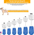 4 Pieces Dog Shirts Pullover - Soft Blank Puppy T-Shirts for Small Dogs, Colorful Solid Summer Clothes