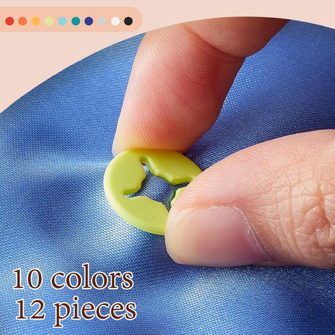 Race Number Buckle Fixing System, Running Bib Clips, Marathon Number Fasteners, Mixed Colors for Runners Field Events