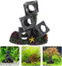DOITOOL Aquarium Fish Tank Ornaments Small Shelter Cubes Resin Rock Hideout Betta Breeding Cave Shrimp Tank Decoration