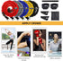 Resistance Bands Set, 20lbs to 40lbs Exercise Bands with Handles for Heavy Resistance Training