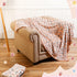 4 Pcs Pet Blanket, Paw Print Fleece Blanket for Small Medium Pets, XX-Large (51 x 63 Inch)