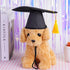 Small Dogs Graduation Caps: Black Hats with Yellow Tassel for Puppy Dogs & Cats Party Outfits Accessories