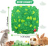 Chinchilla, Rabbit Foraging Mat, Interactive Bunny Foraging Toy Indoor, Soft Pet Feeding Mat Toy Also for Hedgehog