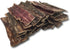 10"- 12" 30-Pack Top Dog Chews All Natural Beef Esophagus Jerky, Free Range Beef Gullet Jerky Dental Treats for Dogs