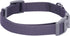 Blueberry Pet Adjustable Bandana Collar with Embroidered Name Tag – Eco-Friendly Quick-Release Buckle, Greyish-Purple,