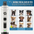 Dog Nail Grinder - Ultra Quiet Rechargeable Trimmer with 2 LED Lights, 2-Speed for Small, Medium and Large Dogs
