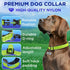 TECEUM Reflective Pet Collar – Acid Green – XS – Extra Soft Padding – Basic Nylon Dog Collar – Quick Release Buckle – Fits Small, Medium and Large Dogs, Puppies, Cats – ESA & Service Dog Options