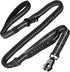 Heavy Duty Dog Leash, 4-6FT Shock Absorbing Tactical with 2 Padded Handles, Advanced Easy Metal Clip, No Pull