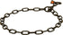 Herm Sprenger Black Stainless Steel Medium Link Chain Collar - 3.0 mm x 22 inches