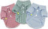DroolingDog 3 Pack Plaid Dog Tee Shirt, Puppy Button Up Shirts, Breathable Summer T-Shirts for Small Dogs