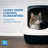 Fresh Step Clumping Cat Litter, Unscented, Long Lasting Odor Control with Activated Charcoal, 14 lb