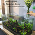 BEVINKATE Rimless 2 Aquarium Plant Holder for Fish Tank Pcs Corner Shelf for Fish Tank Top, Aquatic Plant Planter