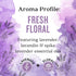 0.25 oz. Aura Cacia Fresh Floral Essential Oil Blend, Boxed fl. - Light Aroma, No Synthetic Fragrances
