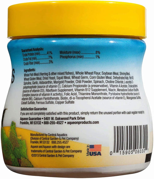 Aqueon 3 Pack of Tropical Flakes Fish Food, 0.45 Ounce Each