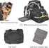JUNGYOON Cat Carrier, Expandable Airline-Approved Soft-Sided Pet Travel Bag for Cats, Small Dogs & Small Pets