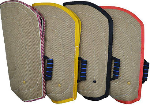 Morezi Dog Bite Sleeve Training Protection, Heavy Duty Jute for Pit Bull, German Shepherd, Mastiff - Red