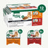 Multipack, 2.64 oz Twin-Pack (12 Count, Pack 1) Nutro Perfect Portions Wet Cat Food Cuts in Gravy Adult Cat Food Wet