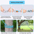 LOOBANI Dog Spring Pole Toy for Pitbull - Durable Outdoor Tug Toy for Exercise & Bite Training, Blue