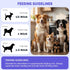 3 15 Count Pack PETPHABET Dental Chews for Dogs, Flavor Dog Dental Treats Fresh Mint Chicken & Beef Flavor for Medium