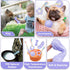 6 Pack Puppy Teething Toys, Cute Purple Chew Toys for Puppies 0-6 Months, Soft Rubber Rope