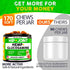 FURALAND 170 Hemp Hip and Joint Supplement for Dogs - Glucosamine for Dogs - Dog Joint Pain Relief Treats