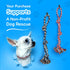 Pacific Pups Large Dog Toys 4 Piece Dog Toy Set for Aggressive Chewers, Dog Tug of War Toys for Large Dogs