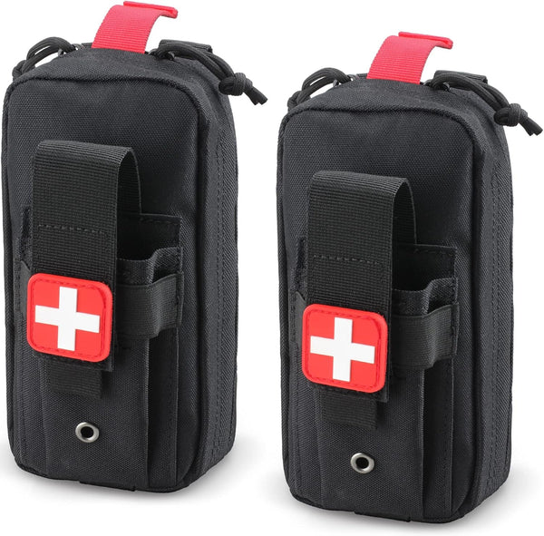 Tactical MOLLE Medical Pouch, Rip-Away EMT First Aid Pouch IFAK Trauma Kit