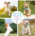 Puppy Teething Chew Toys, 4 Pcs with Interactive Cotton Ropes for Small Dogs, Rubber Chew Toys for Oral Teeth Soothe