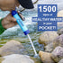 Purewell Personal Water Filter Straw, Emergency Survival Gear Water Purifier for Camping and Hiking