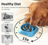 2Pcs Slow Feeder Dog Bowls for Large Breeds, Puzzle Dog Food Bowls to Slow Down Eating
