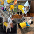 Banana Dog Costume - Cute Cosplay Jumpsuit for Puppies to Large Dogs, Halloween Costume Accessory