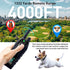 Dog Shock Collar with Remote, 4000FT Waterproof e Collar, Adjustable Pitch Beep Vibration Safe Shock, Keypad Lock