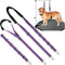 Dog Grooming Belly Strap, Table Arm Extender with Clamp Loop for Small & Medium Dog Hair Cutting (Purple)