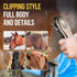 Ciphuoly 4 Horse Clippers Cordless Quiet, Professional Livestock Clippers with Guide Guards, Electric Rechargeable