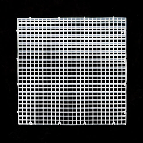8 8pcs) Aquarium Fish Tank Bottom Isolation Pcs, Plastic Egg Crate Grid Divider Tray Egg (L