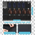 Woanger 15 Player Dugout Organizer and 12 Bats Hanging Bag, Baseball Helmet Holder with Black and Blue Dry Erase Marker