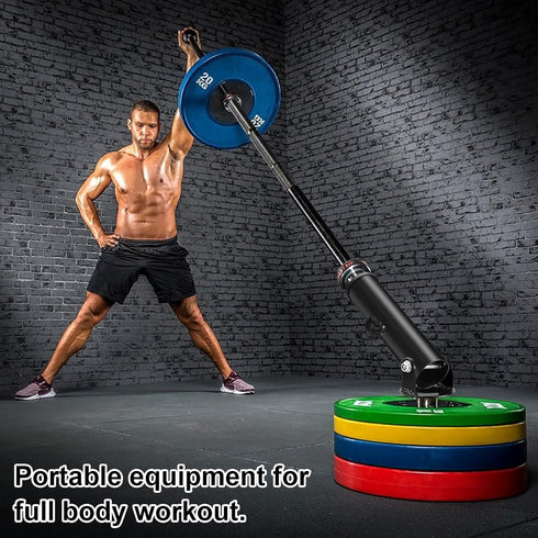 T Bar Row Landmine Attachment for 2" Olympic Barbell Bars, Home Gym Workout Equipment