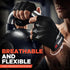 BEACE Weight Lifting Gym Gloves with Anti-Slip Leather Palm for Workout Exercise Training Fitness and Bodybuilding