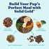 3 Pack Solid Gold Meatball Dog Food Toppers for Dry Food- High Protein Beef Meatball Topper for Dogs - Complete Meal