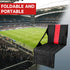SANLIKE Stadium Seats for Bleachers with Back Support Portable Folding Bleacher Seats with Cushion Storage Pouch, Wide