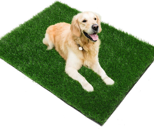 Grass Pad for Dogs 39.3 x 19.7 inches, Strong Absorbency Soft and