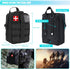 Uhoolly 236PCS Survival Kit and First Aid Kit, Survival Gear Camping Essentials Emergency Medical Supplies