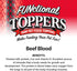 Northwest Naturals Freeze-Dried Beef Blood Functional Topper for Dogs & Cats, Healthy, 3.5 Oz