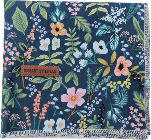 Elegant Little Tail Bandana for Small Medium Large Dogs, Comfortable Adjustable Bibs Scarf