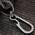 Heavy Duty Titanium Carabiner Clip Hook EDC Keychain - Anti-Lost Quick Release Key Chain for Keys