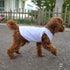 2018 Pet Clothes Dog Clothing - Classic Blank T-shirt Tanks Top Vests for Small, Medium, Large Dogs (XXXL, White)