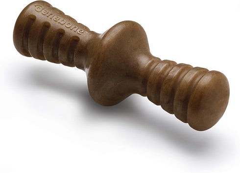 Benebone Zaggler Rolling Dog Chew Toy for Aggressive Chewers, Small, Real Bacon, Made in USA
